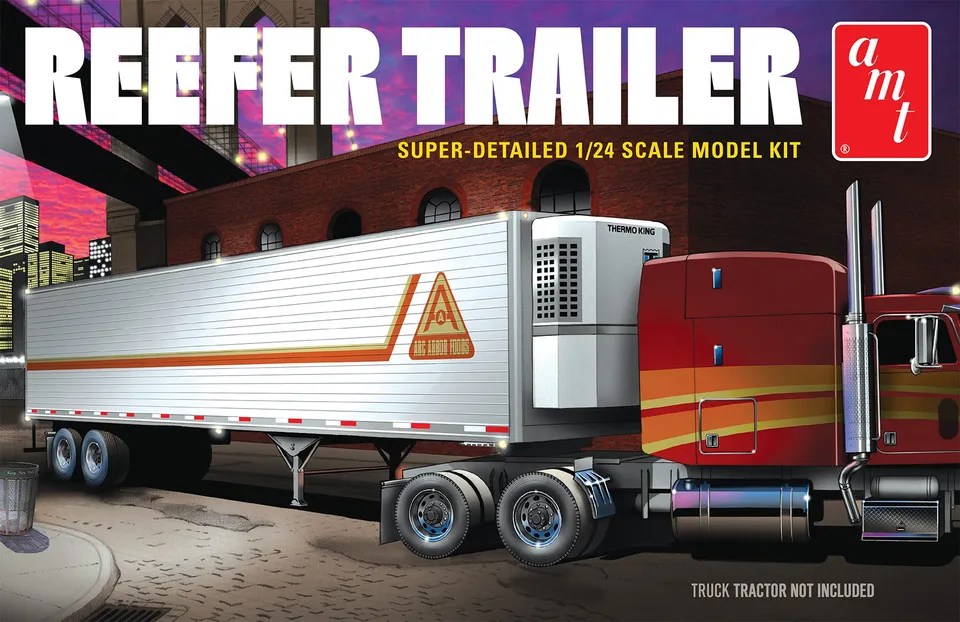 amt-reefer-semi-trailer-maquette-camion-1-24-frigorifique image 1