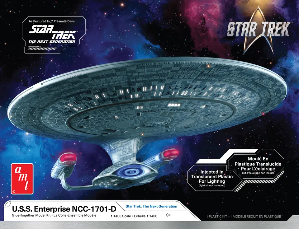 amt-uss-enterprise-ncc-1701-d-maquette-vaisseau-1-1400 image 1