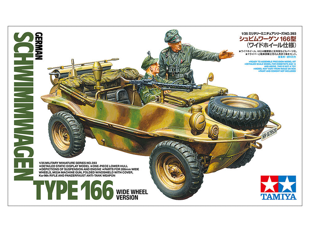 tamiya-35393-schwimmwagen-type-166-maquette-militaire-1-35 image 1