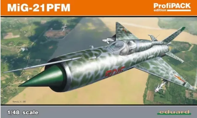 eduard-8237-mig-21pfm-avion-chasseur-1-48-profipack image 1