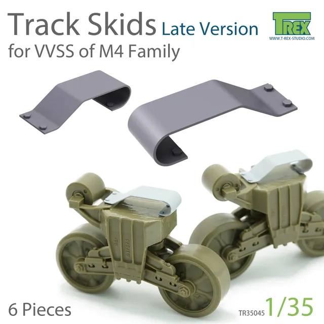 t-rex-35045-patins-chenilles-m4-1-35-version-tardive image 1