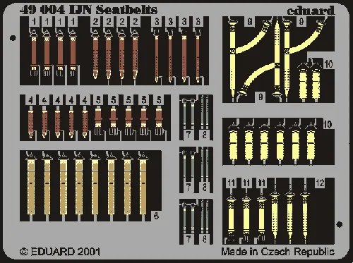 eduard-49004-seatbelts-ijn-accessoire-avion-1-48 image 1
