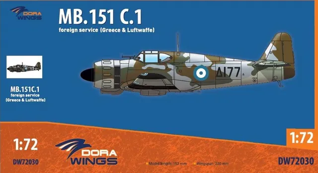 dora-wings-1-72-bloch-mb-151-c-1-maquette-avion-fran-ais image 1