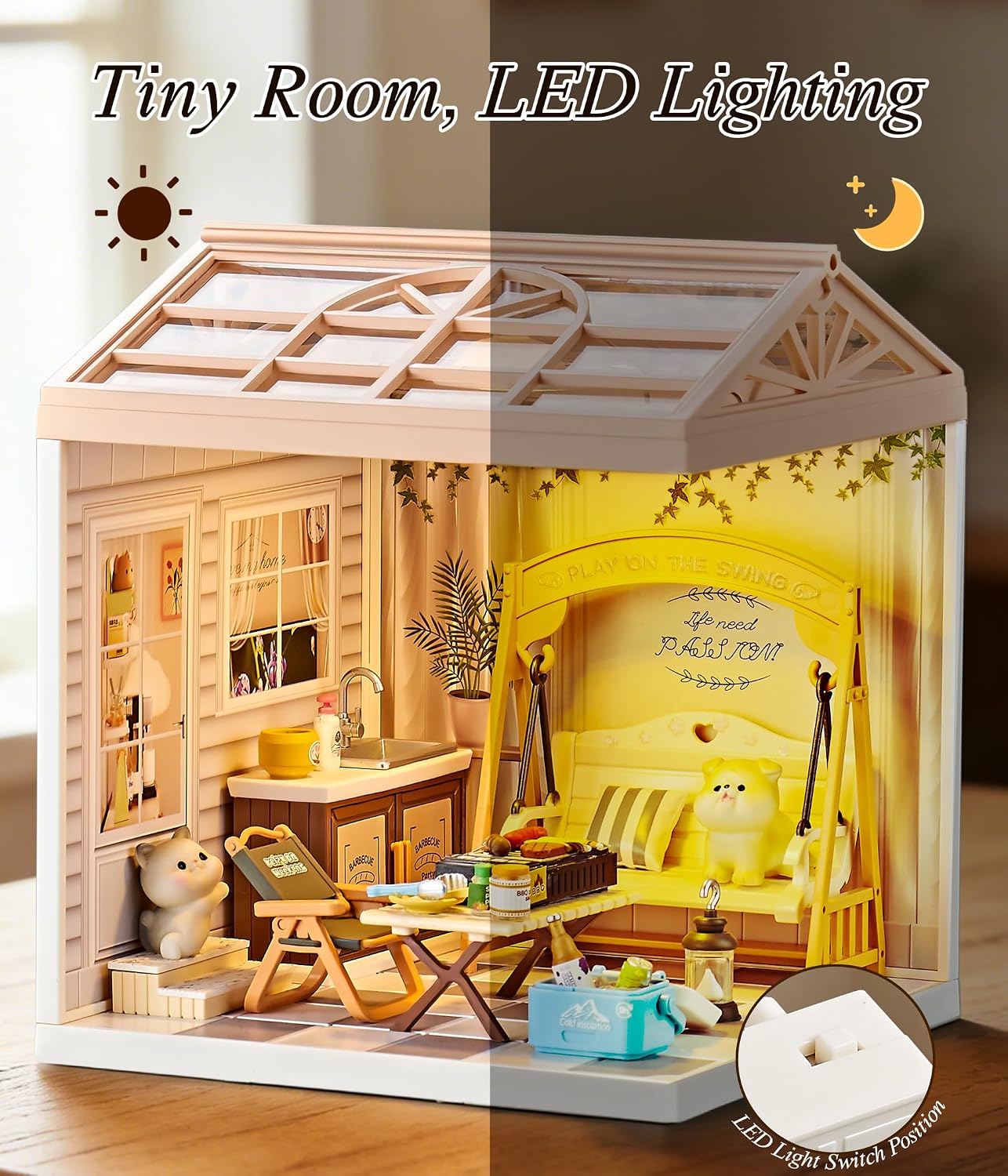 fairy-care-fc-dbs8010-dreamy-bay-maison-miniature-diy-courtyard image 6