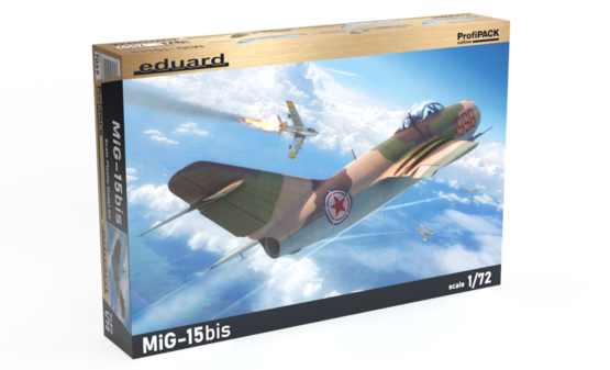 eduard-7059-mig-15bis-profipack-maquette-avion-1-72-5-d-cos image 1