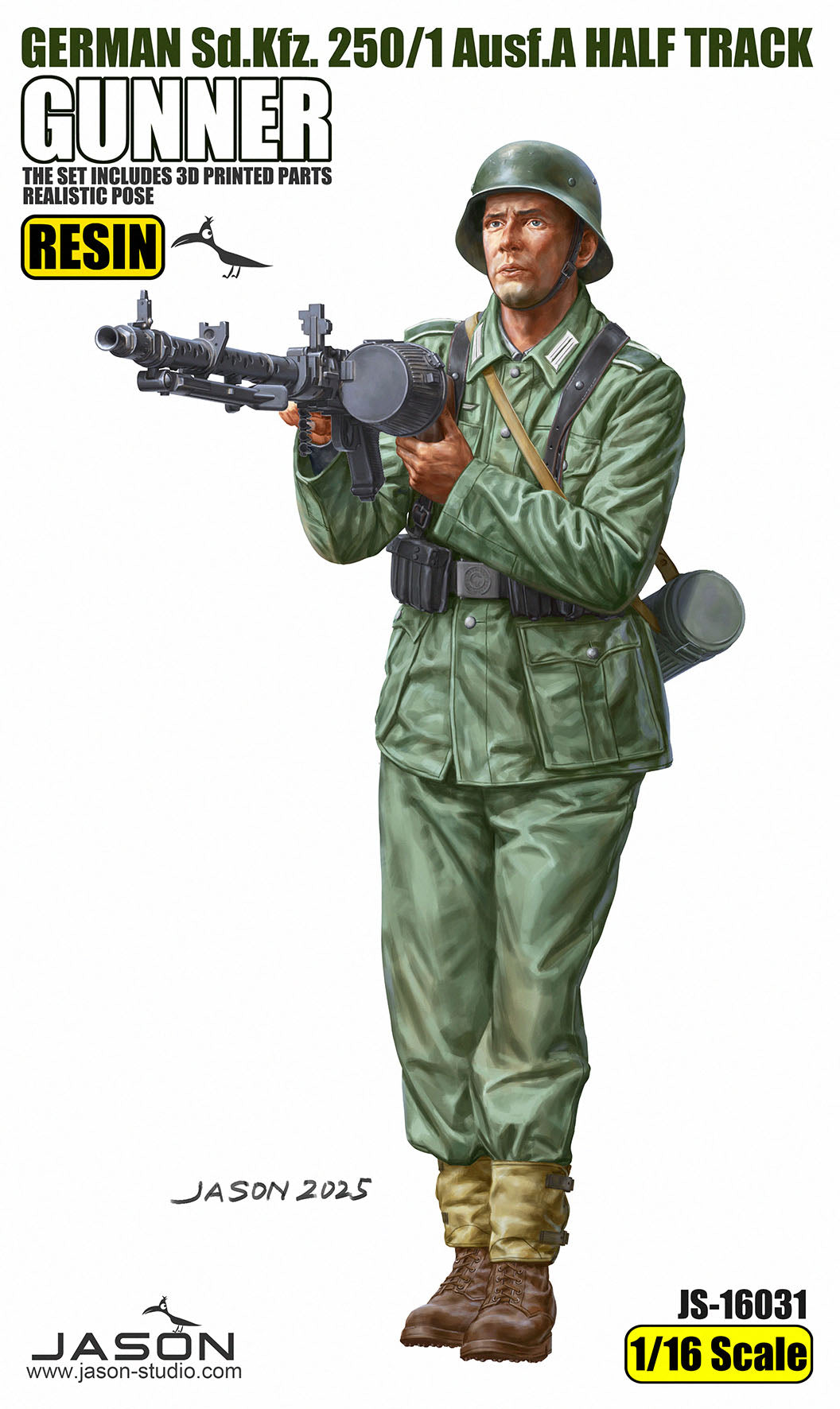 jason-studios-16031-1-16-mitrailleur-sd-kfz-250-1-figurine-r-sine image 1