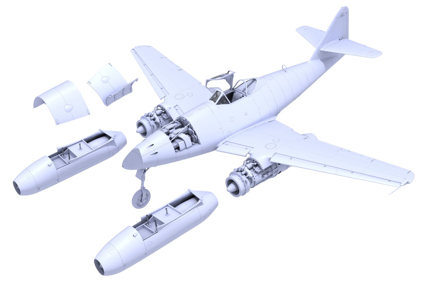 das-werk-dw32003-messerschmitt-me-262-maquette-avion-1-32 image 2