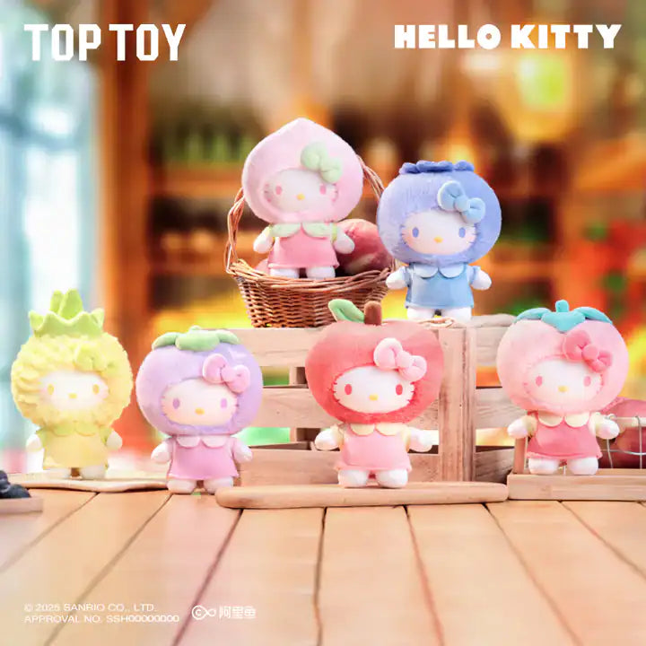 toptoy-hello-kitty-fruity-paradise-peluche-porte-cl-s-fruit image 1