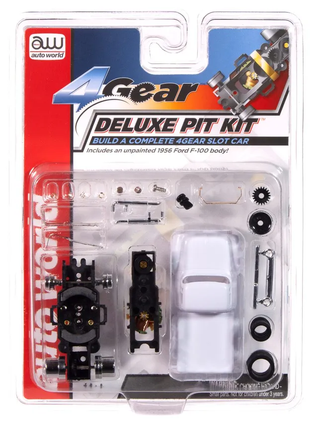 auto-world-4-gear-ford-f-100-1956-voiture-slot-car-ho-pit-kit image 1