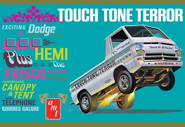 amt-dodge-a100-touch-tone-terror-maquette-pickup-1-25-1966 image 1