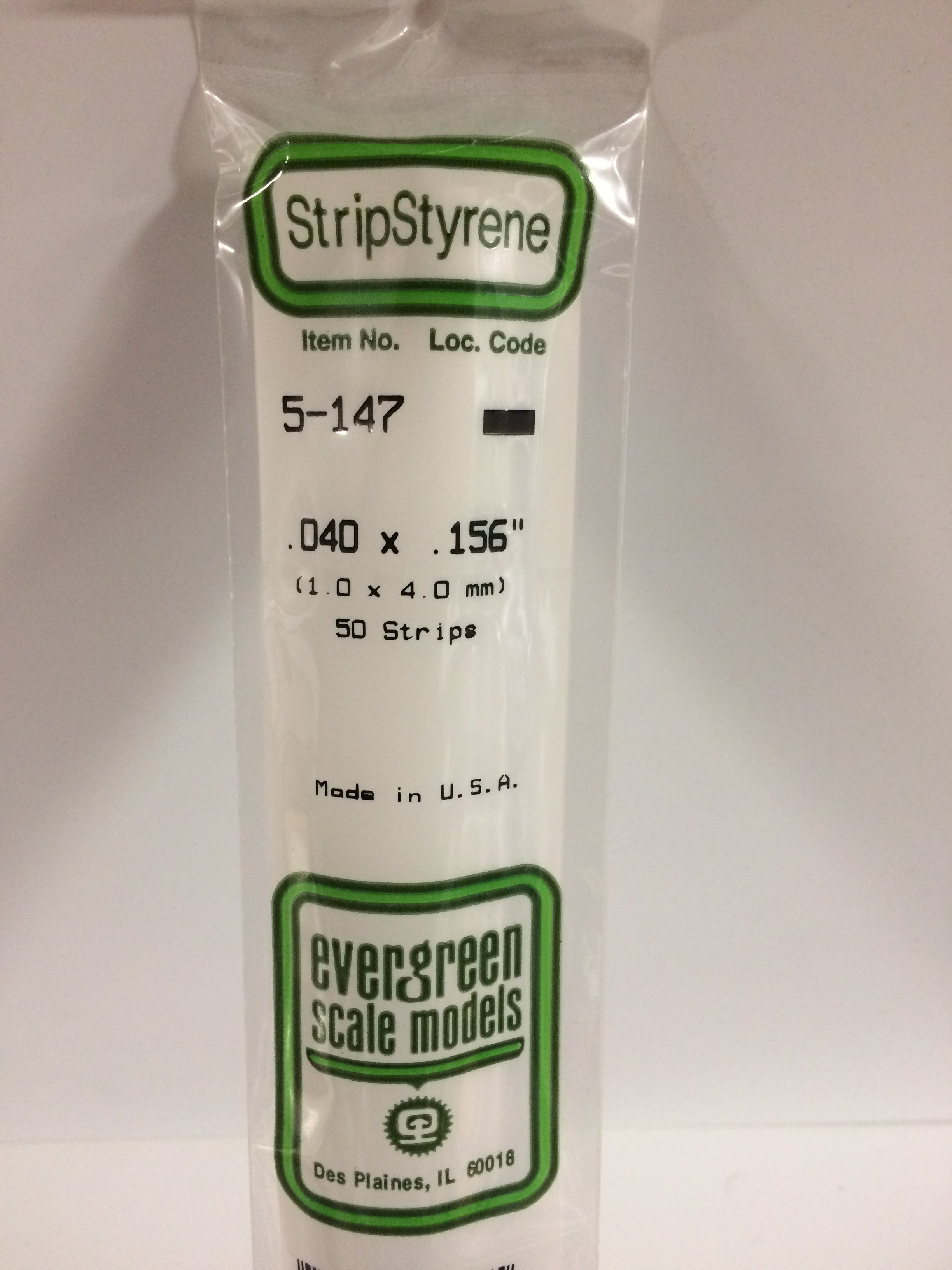 evergreen-strips-147-baguette-blanche-1x4-mm-10-pi-ces image 2