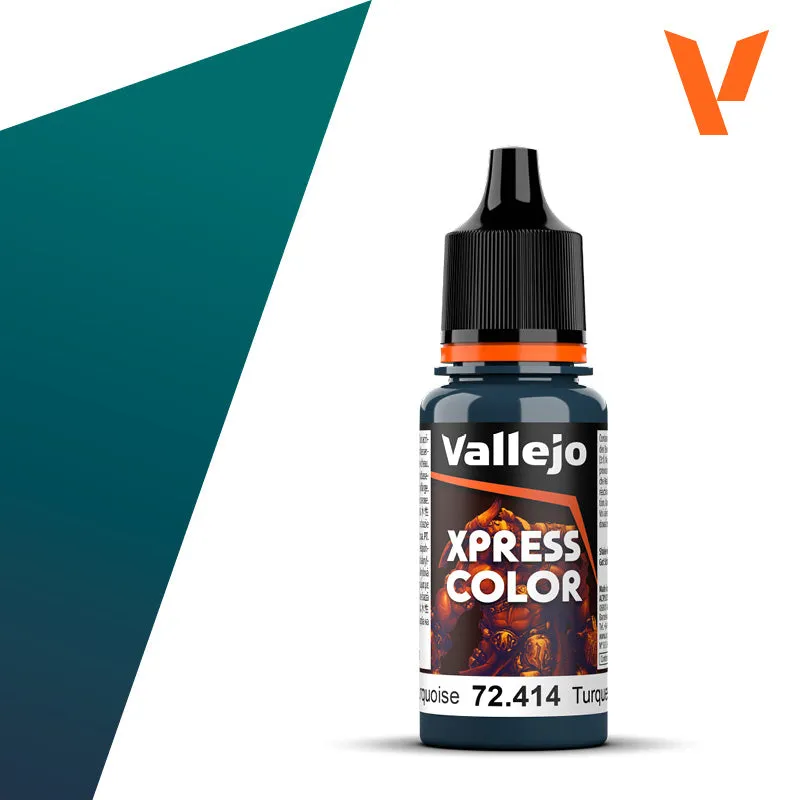 vallejo-xpress-color-414-peinture-maquette-caribbean-turquoise-18ml image 1
