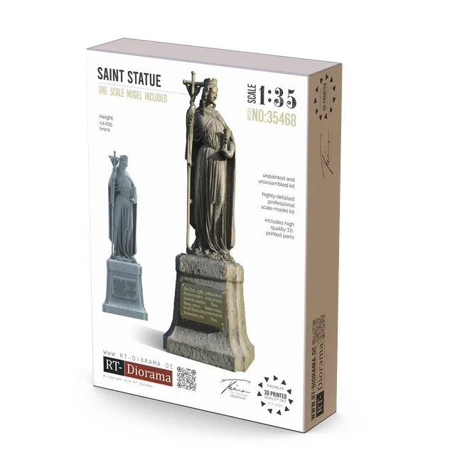 rt-diorama-35468-statue-saint-diorama-maquette-1-35-r-sine image 1