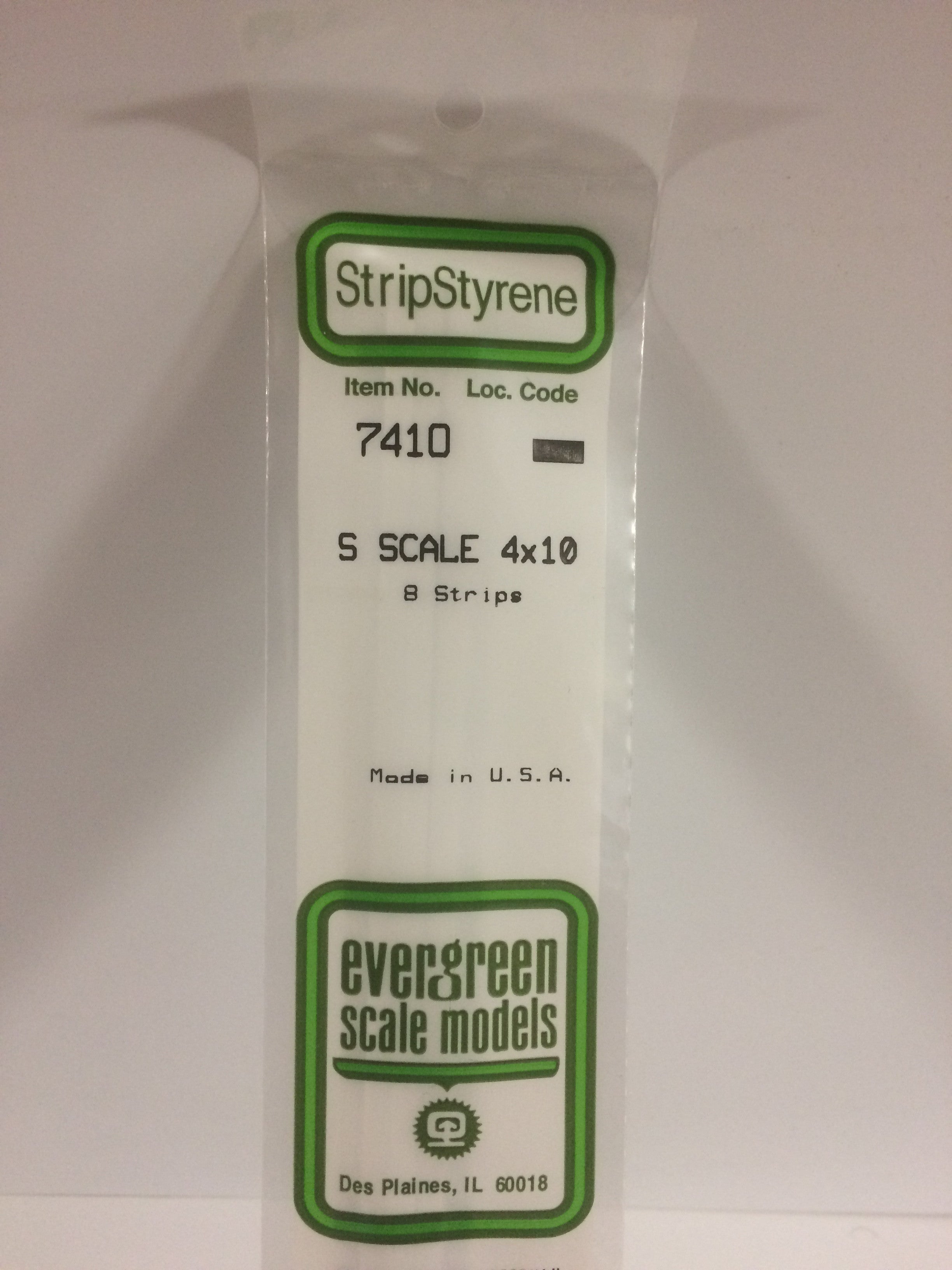 evergreen-strips-7410-baguette-chelle-s-1-6x4-mm-lot-8 image 1