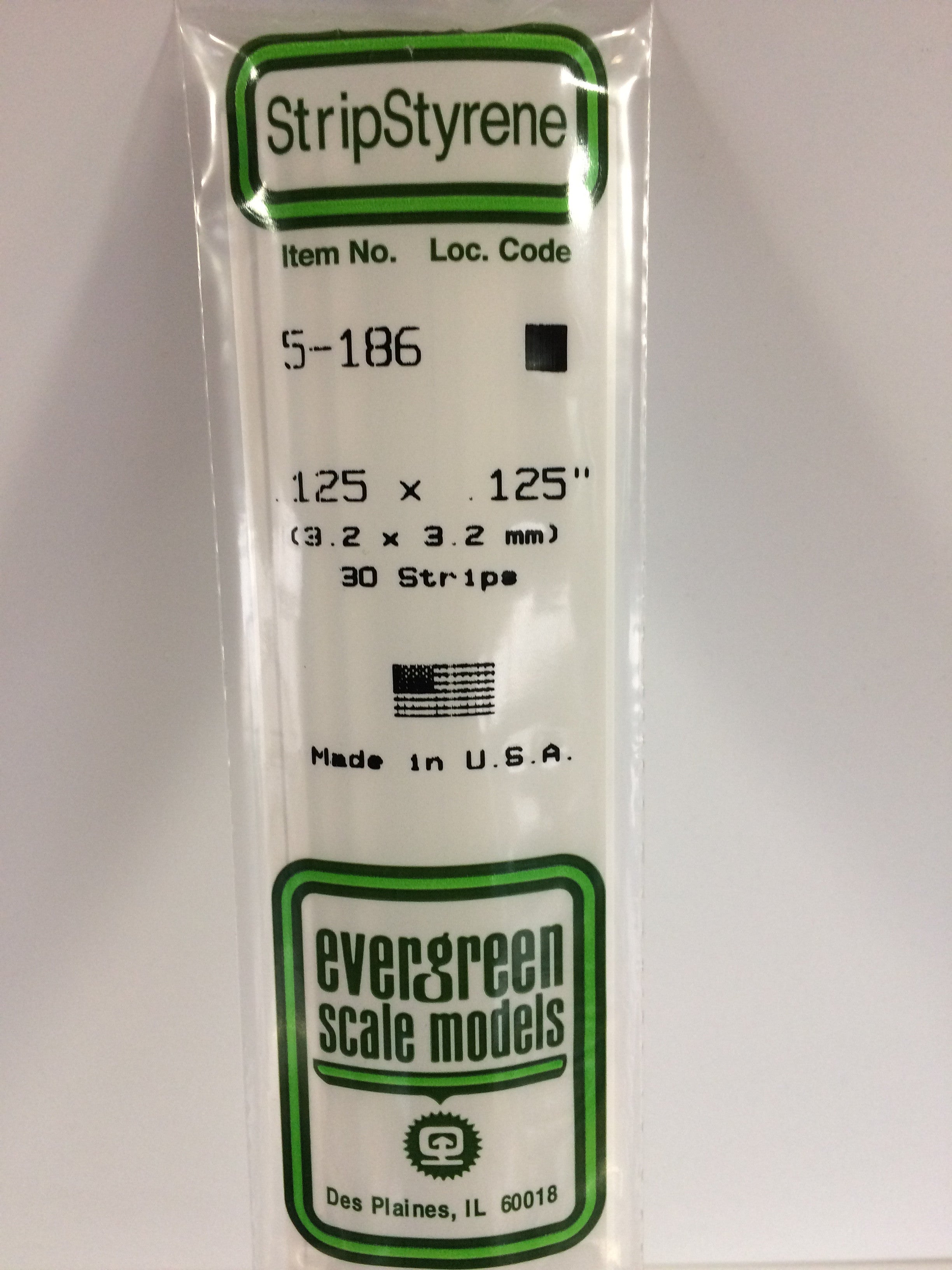 evergreen-strips-186-profil-carr-blanc-3-2-mm-6-pi-ces image 2