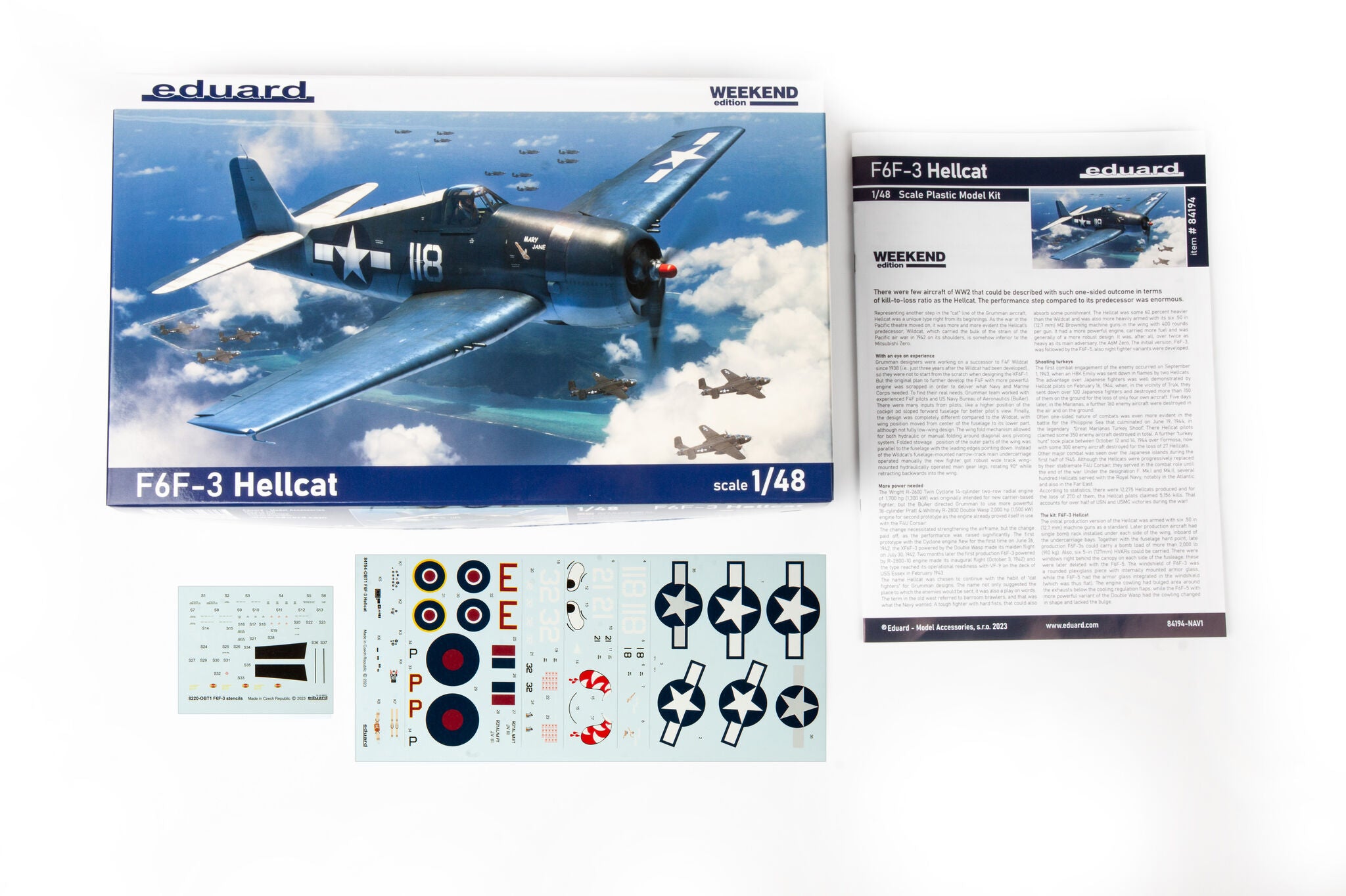 eduard-84194-f6f-3-hellcat-maquette-avion-1-48-weekend image 2