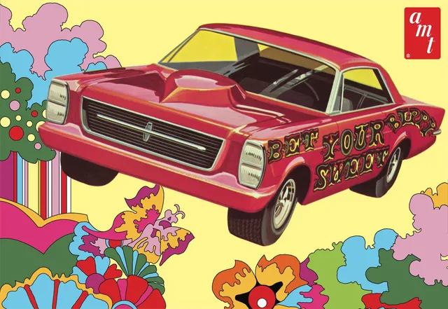 amt-1966-ford-galaxie-sweet-bippy-maquette-voiture-1-25-4-en-1 image 1
