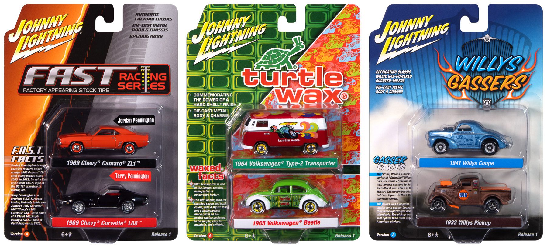 johnny-lightning-themed-2025-miniature-voiture-1-64-coffret-2 image 1