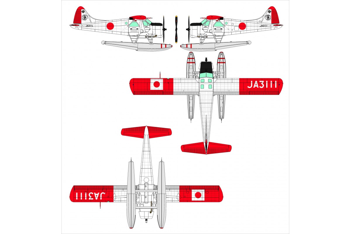 dora-wings-dhc-2-beaver-maquette-hydravion-1-48-dw48060 image 7