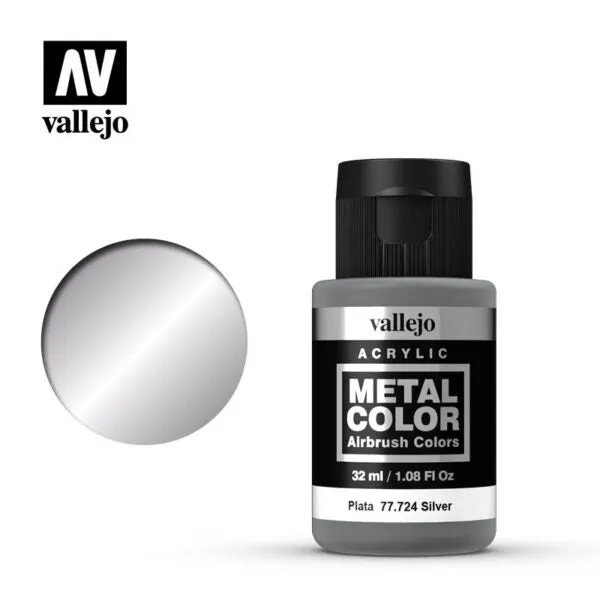 vallejo-metal-color-77-724-peinture-maquette-silver-32-ml image 1