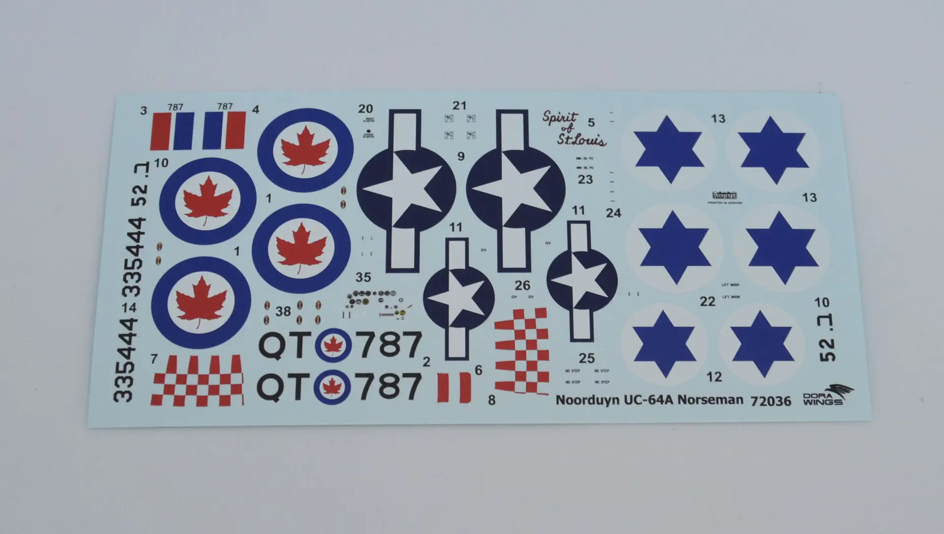 dora-wings-uc-64a-norseman-dw72036-maquette-avion-1-72 image 3