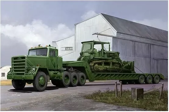 trumpeter-01078-m920-maquette-camion-1-35-us-remorque image 1