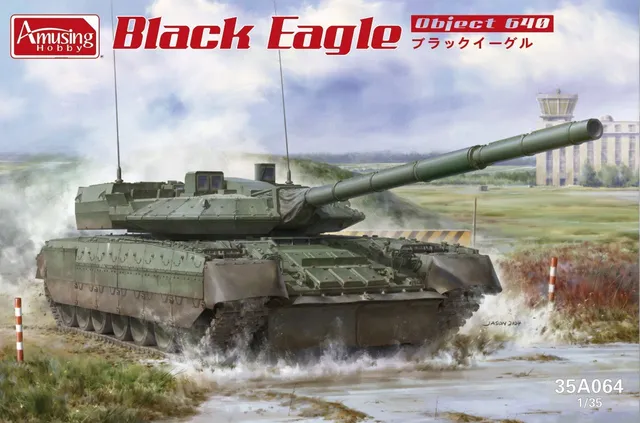 amusing-hobby-35a064-black-eagle-maquette-char-1-35-russe image 1