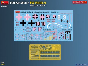 miniart-48048-maquette-avion-fw-190d-9-mimetall-1-48 image 3