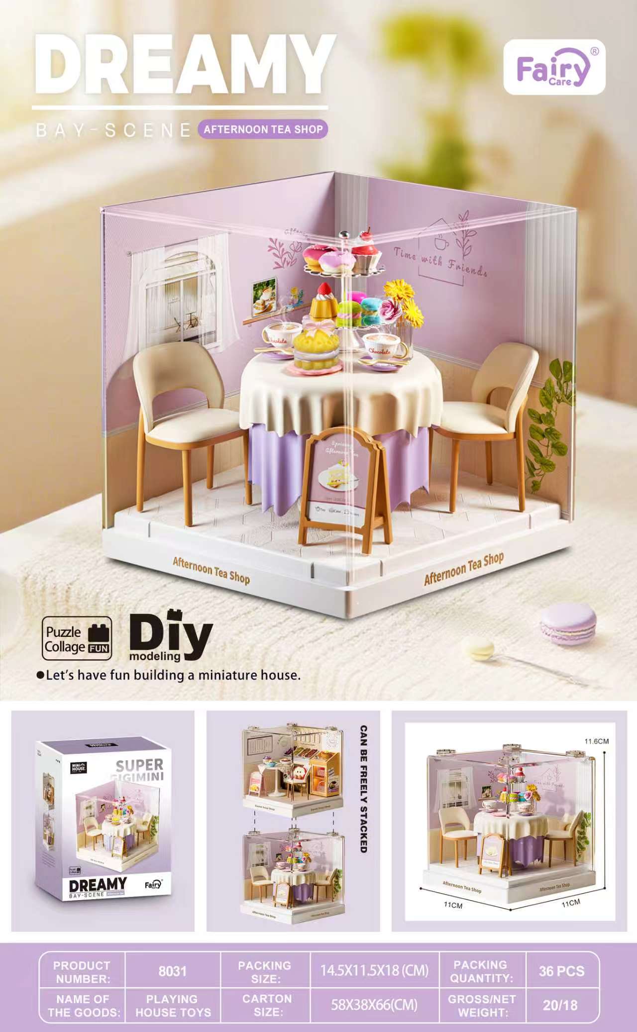 fairy-care-fc-dbs8031-dreamy-bay-scene-maison-miniature-salon-th image 1