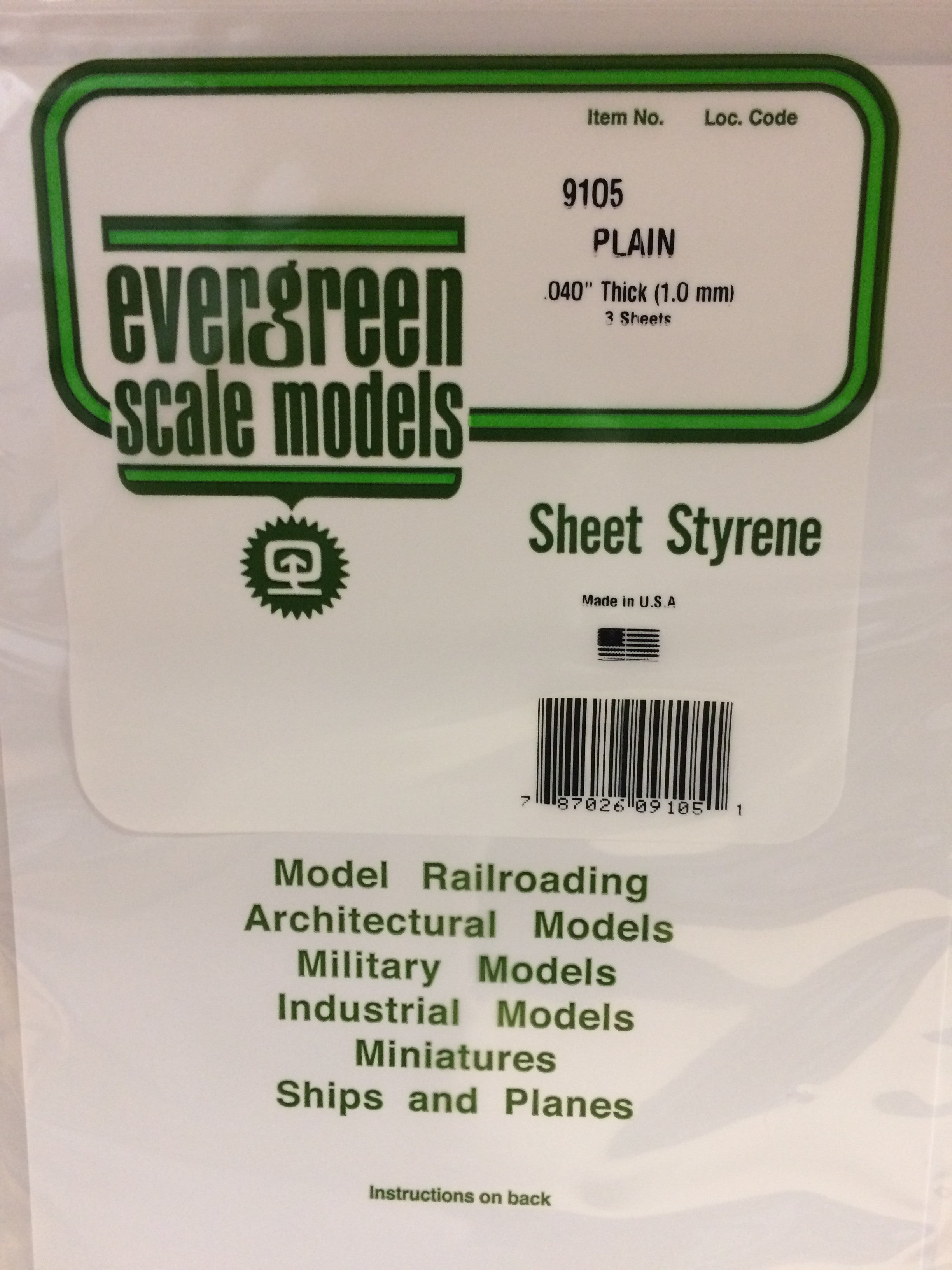 evergreen-sheets-9040-plaque-1mm-15x30cm-blanc-lot-2 image 2