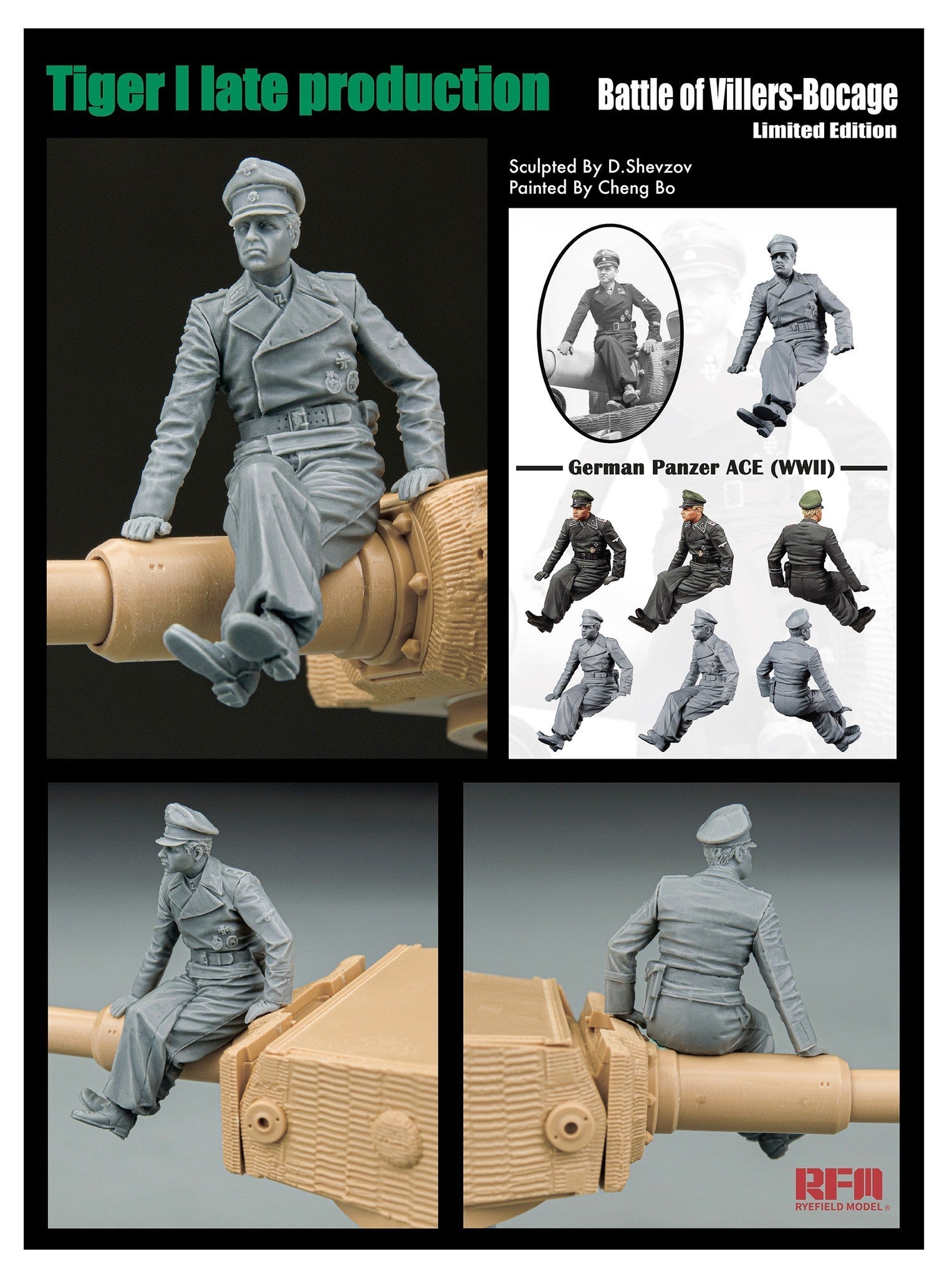 rye-field-model-5101-tiger-i-maquette-char-villers-bocage-1-35 image 4
