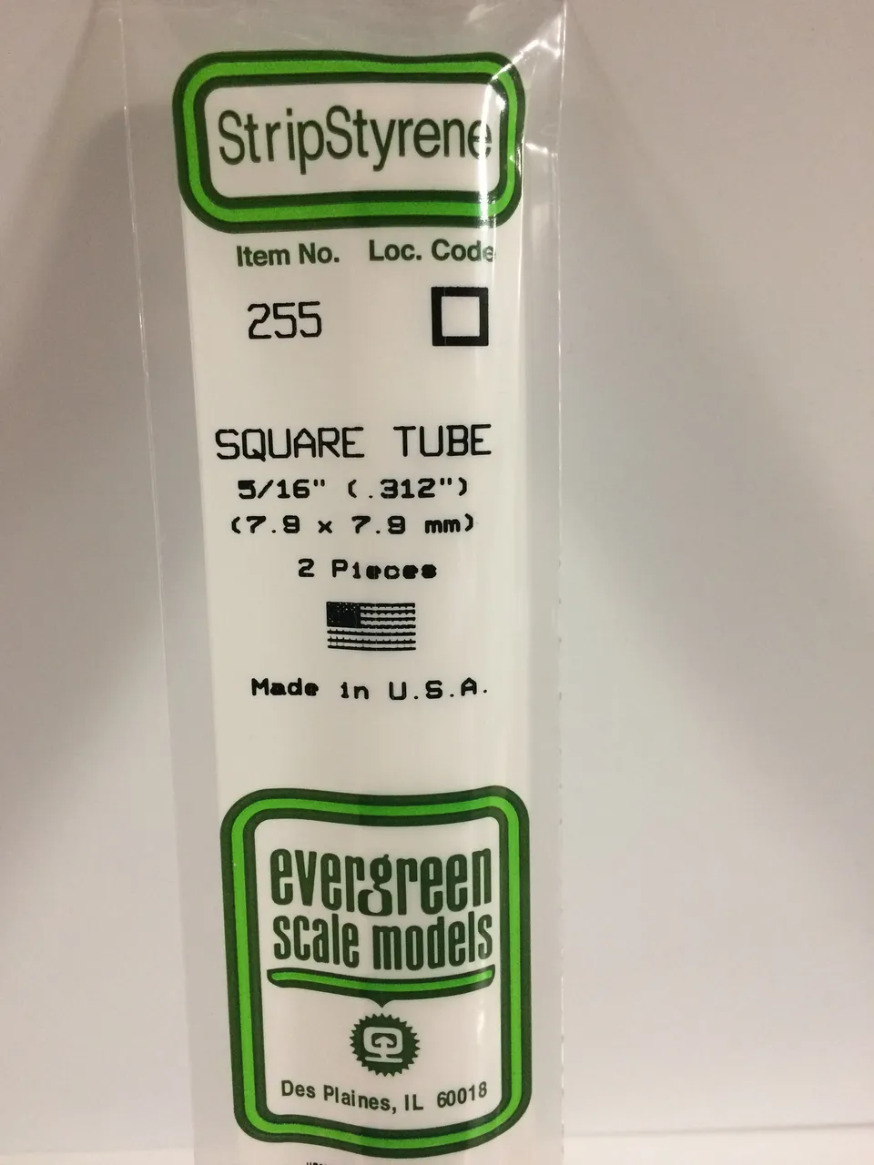 evergreen-rod-and-tube-255-tube-carr-blanc-7-9-mm-2-pi-ces image 1