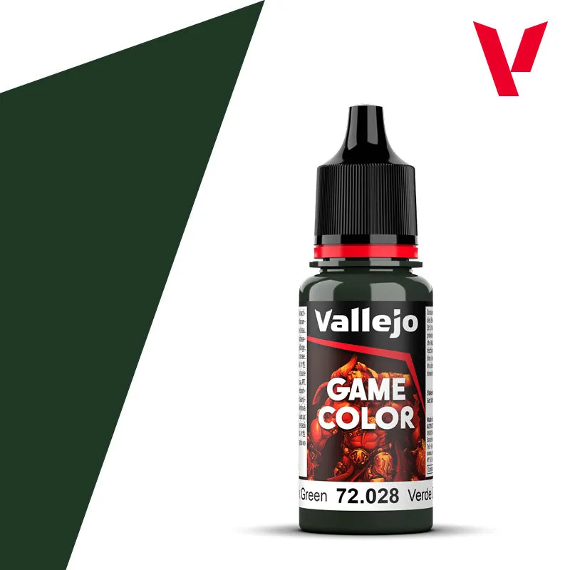 vallejo-game-color-028-dark-green-peinture-acrylique-18ml image 1