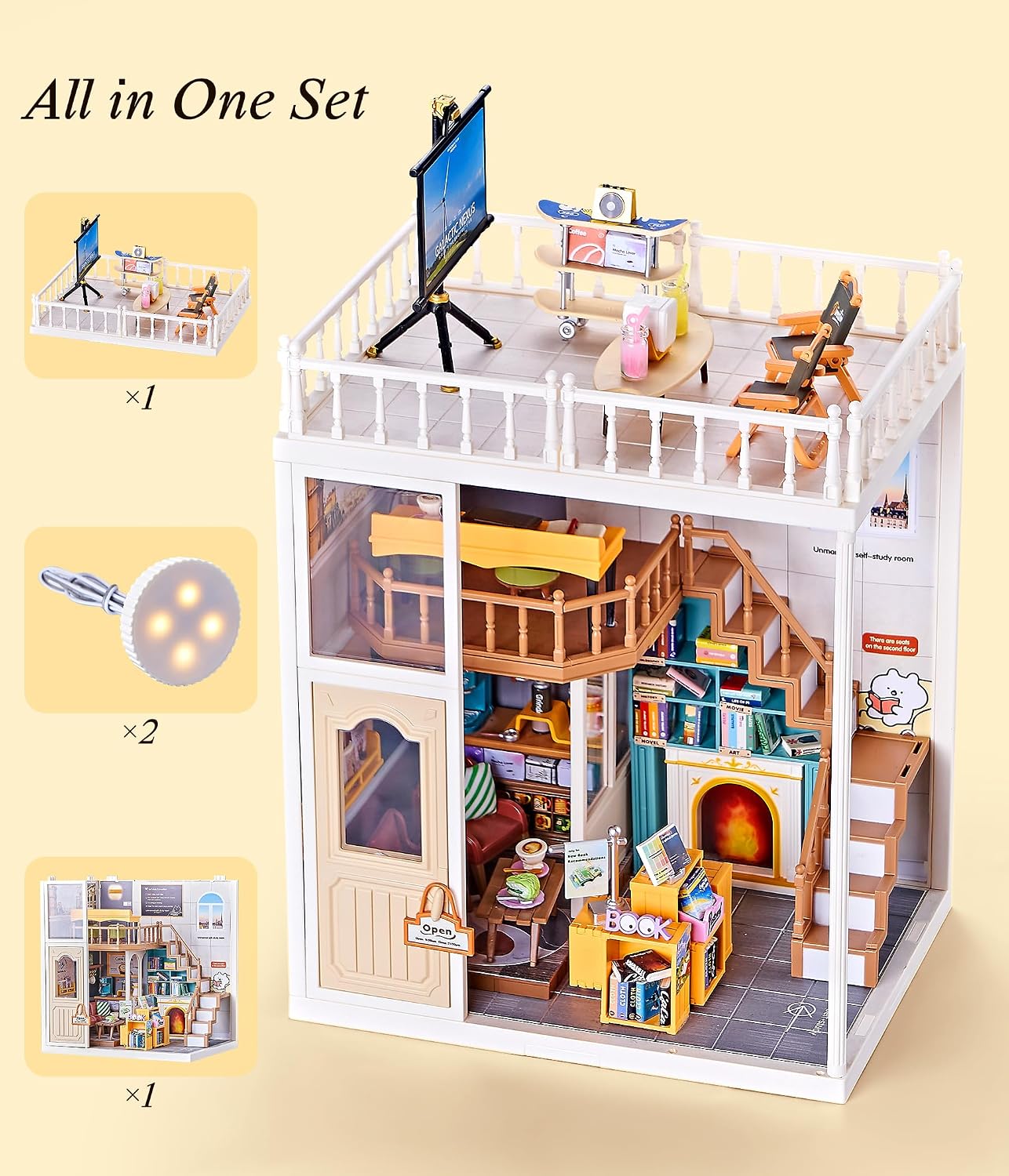 fairy-care-fc-dbs8015-dreamy-bay-scene-maison-miniature-book-caf-2-tages image 5