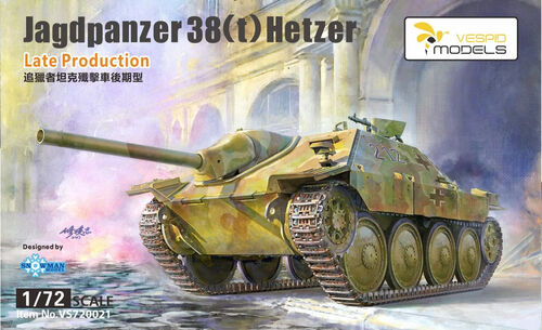 vespid-vs720021-jagdpanzer-38-t-hetzer-late-1-72-maquette image 1