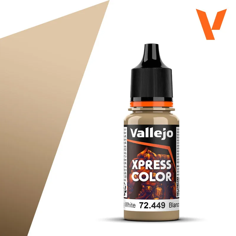 vallejo-xpress-color-449-mummy-white-peinture-18ml image 1