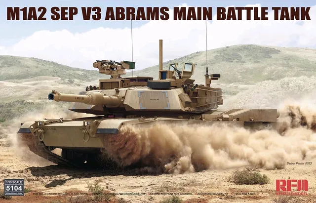 rye-field-model-5104-m1a2-sep-v3-abrams-maquette-char-1-35 image 1