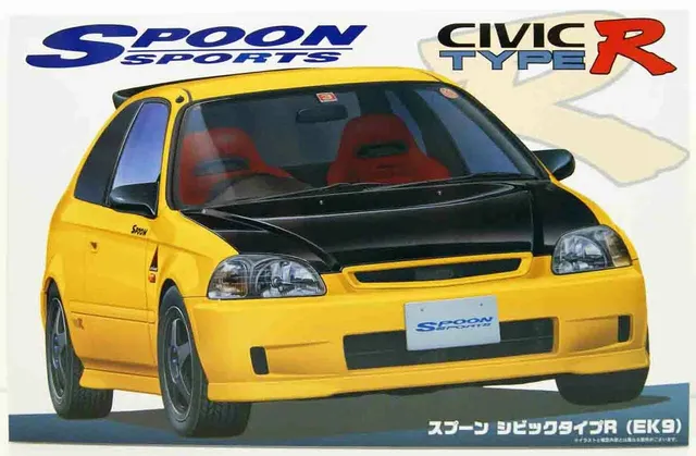 fujimi-046358-spoon-civic-type-r-ek9-maquette-voiture-1-24 image 1