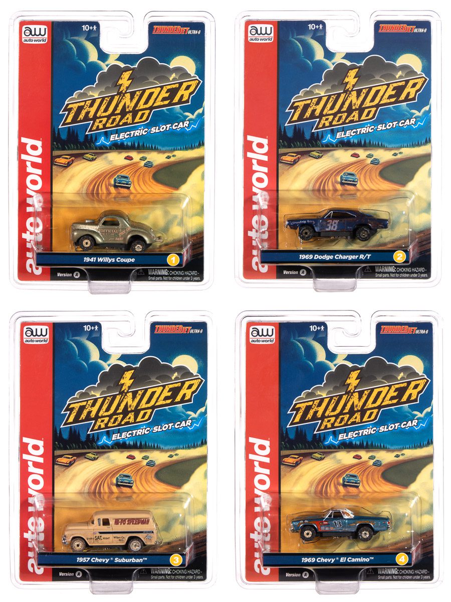 auto-world-thunderjet-thunder-road-version-a-1-64-slot-car image 1