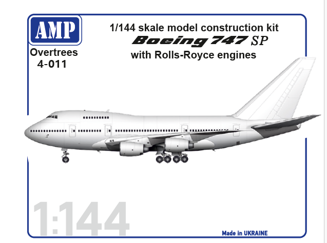 amp-ovt-4-011-boeing-747sp-maquette-avion-rolls-royce image 1