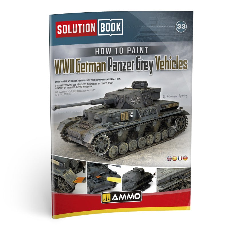 ammo-by-mig-solution-book-33-6607-livre-panzer-grey-wwii image 1