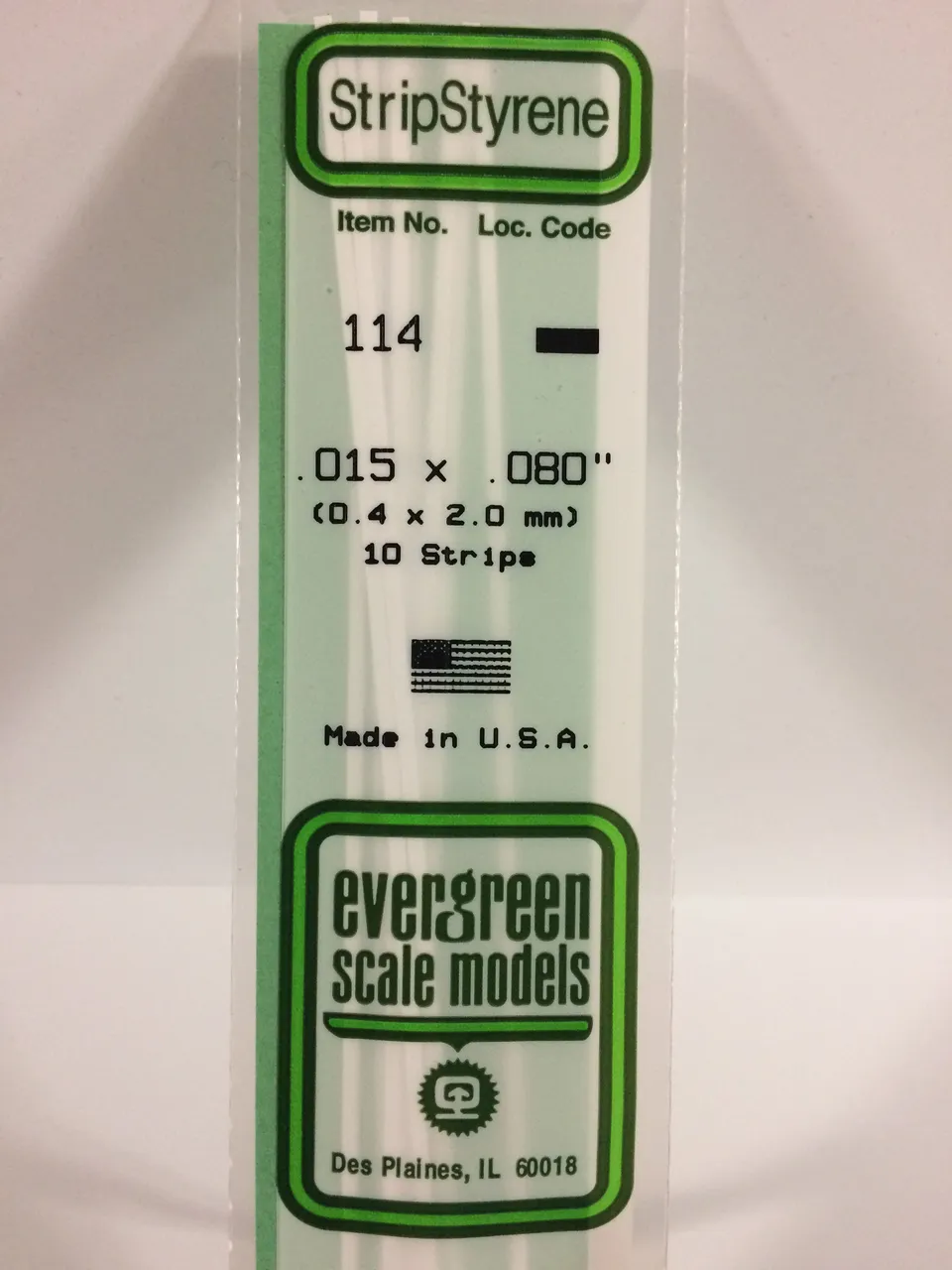 evergreen-strips-114-015x-080-profil-blanc-35-cm-10-pi-ces image 1