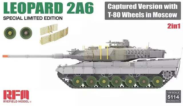rye-field-5114-leopard-2a6-captur-1-35-maquette-char image 1