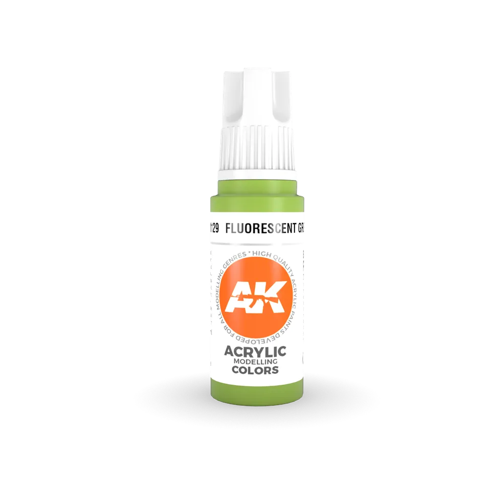 ak-interactive-3g-vert-fluorescent-peinture-acrylique-17ml image 1