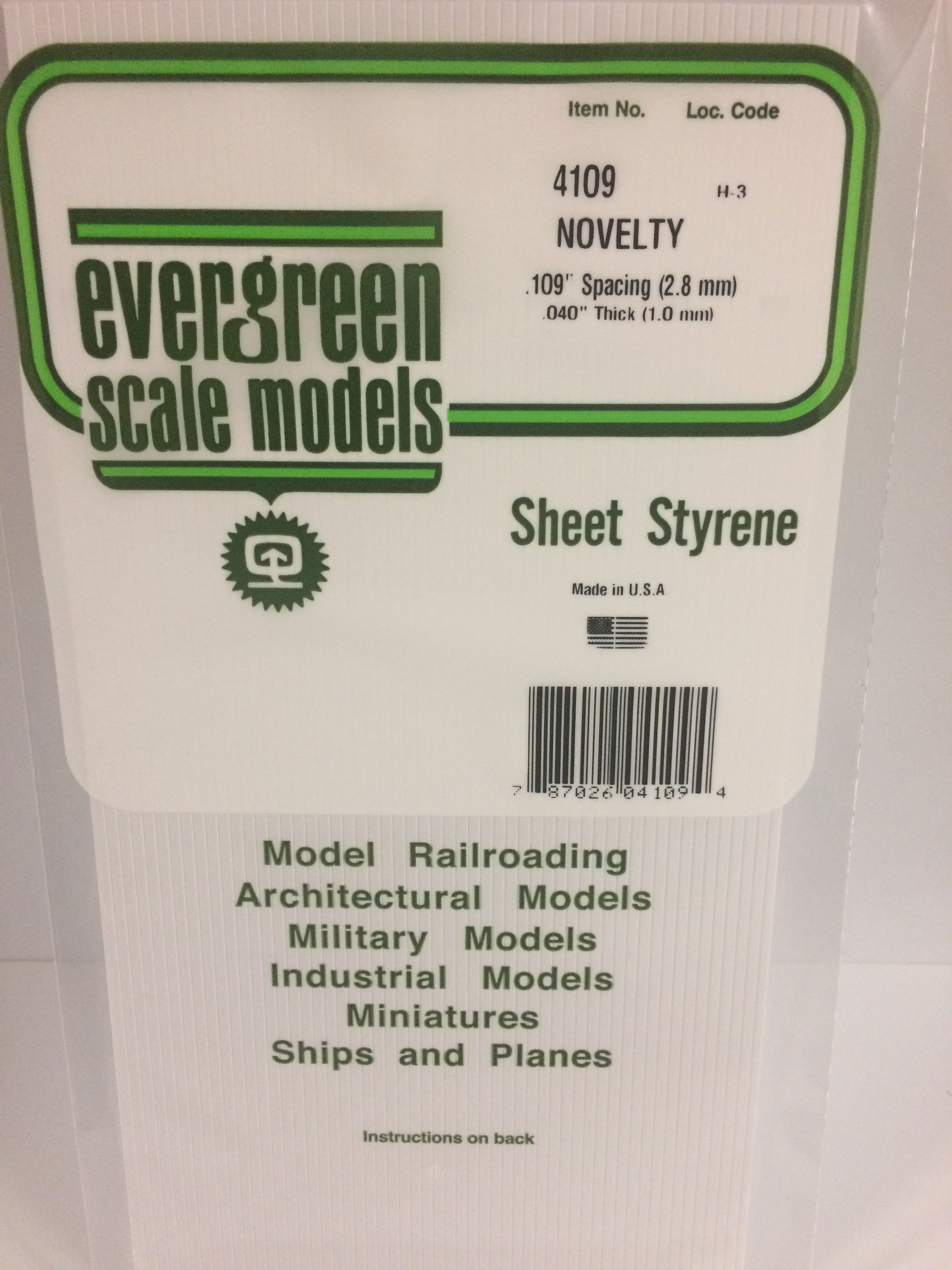 evergreen-siding-4109-plaque-novelty-0-75mm-15x30cm image 1