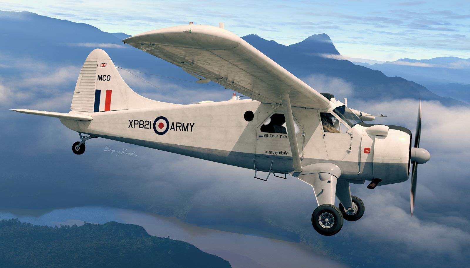 dora-wings-beaver-al-1-dhc-2-maquette-avion-1-48-liaison image 1
