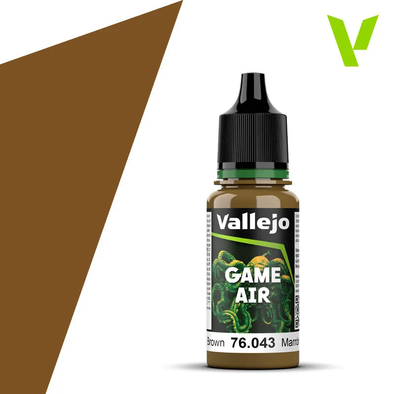 vallejo-game-air-043-peinture-beasty-brown-18ml-marron image 1
