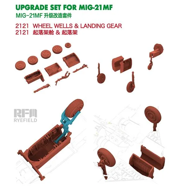 rye-field-model-2121-train-mig-21mf-fishbed-1-48-rfm image 1