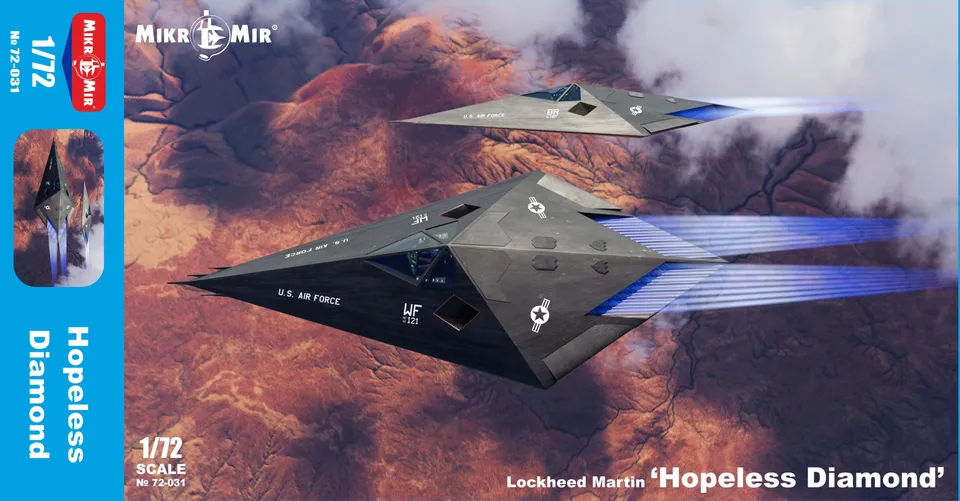 amp-hopeless-diamond-72031-maquette-avion-1-72-prototype image 1