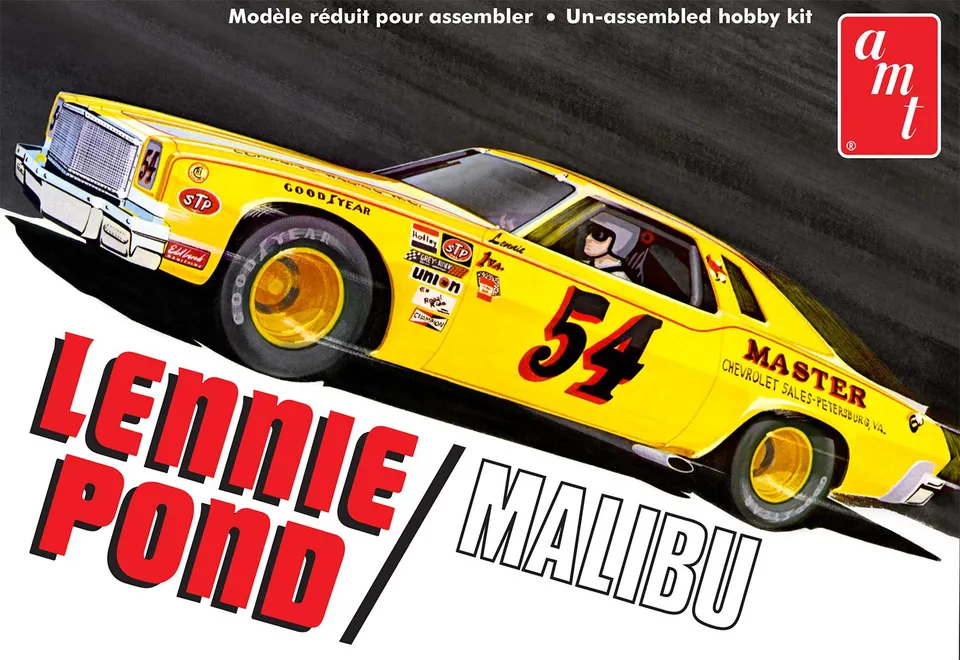amt-lennie-pond-chevy-malibu-1974-kit-maquette-1-25 image 1